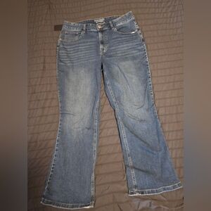 Maurices Light Blue Flare Jeans